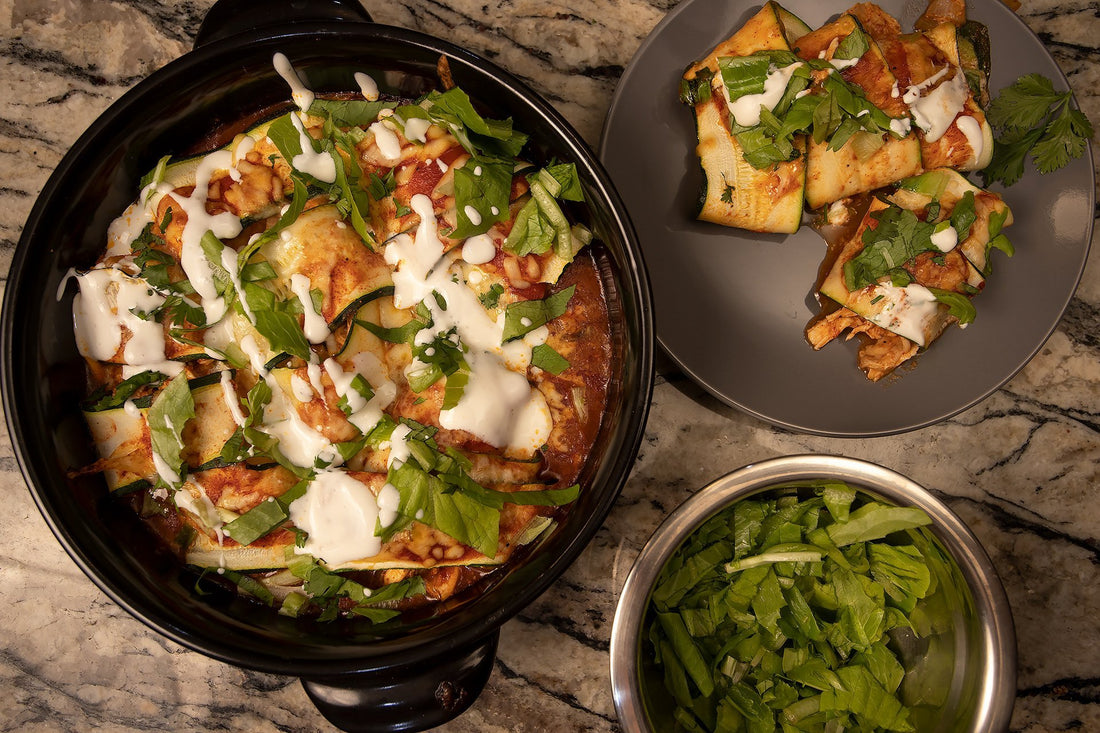 Zucchini Enchiladas