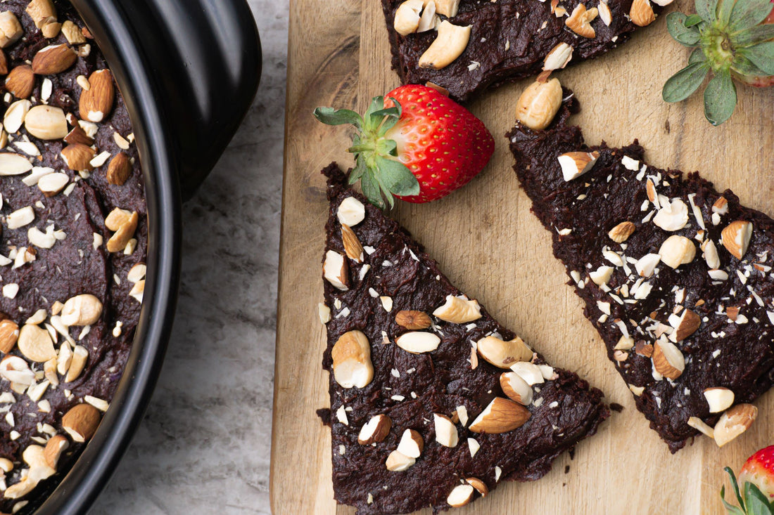 8 ingredient fudgy black bean brownies